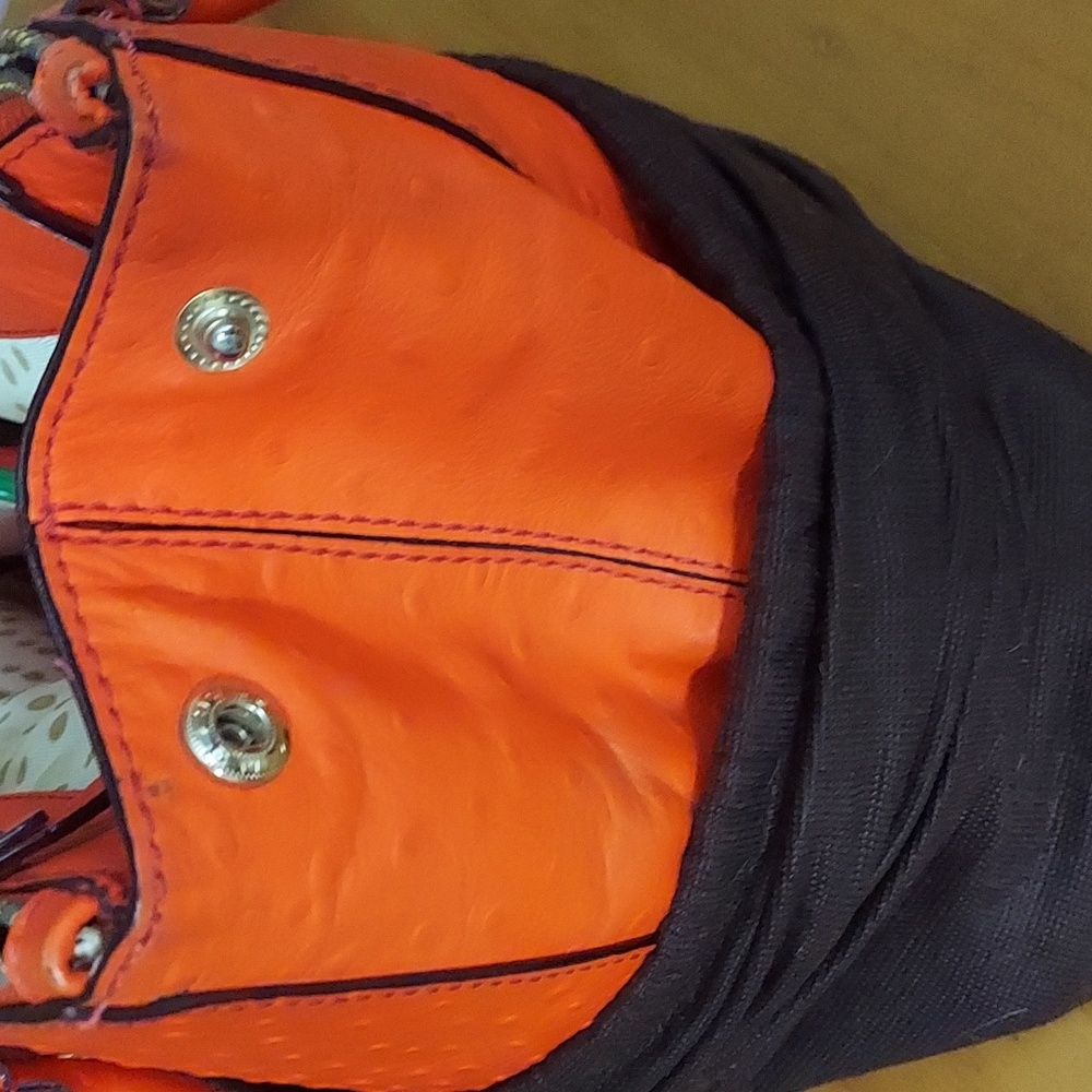 KATE SPADE Wellsley Orange "Martine" Satchel 5 Pc Set - Picture 9 of 16